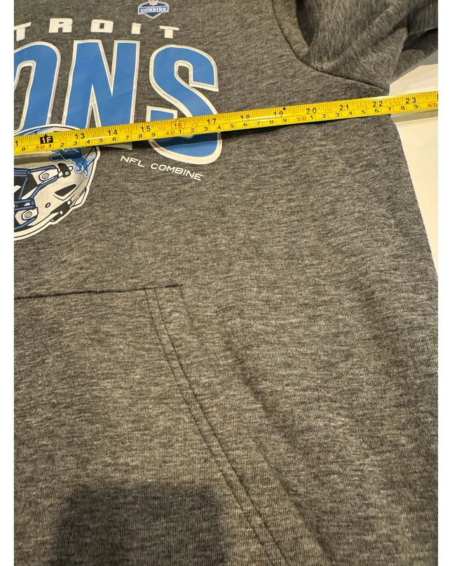 Detroit Lions Logo NFL Ultra Game Men's Pullover Hoodie med New