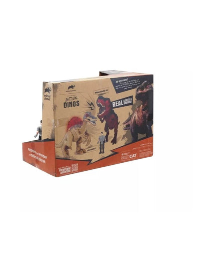 Animal Planet Electronic Battling Dinos Action Figure Set - 3pk