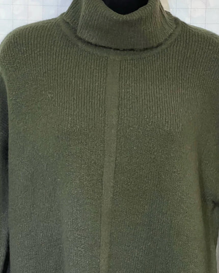 RD Style women Seamed mini Turtleneck Sweater Dress size S/P