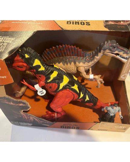 Animal Planet Electronic Battling Dinos Action Figure Set - 3pk