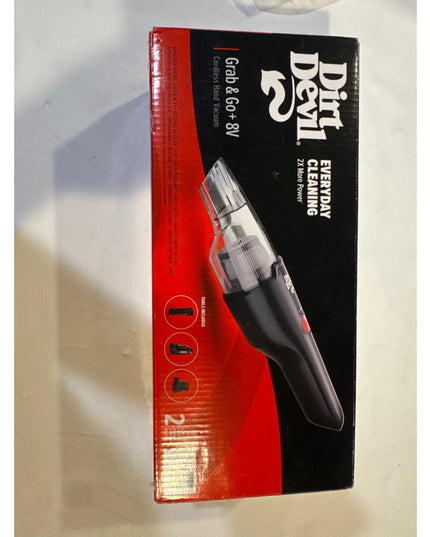 Dirt Devil Grab and Go+ 8V Cordless Handheld Vacuum Cleaner, 2-in-1 Tool