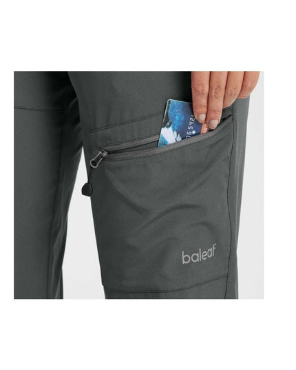 Women's Laureate UPF50+ DWR Hiking Pants steel gray, large