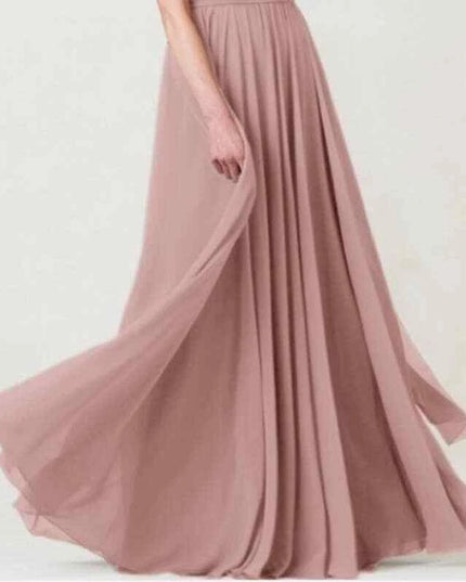 Jenny Yoo Convertible Bridesmaid Dress Mira Long  dress Champagne size 6