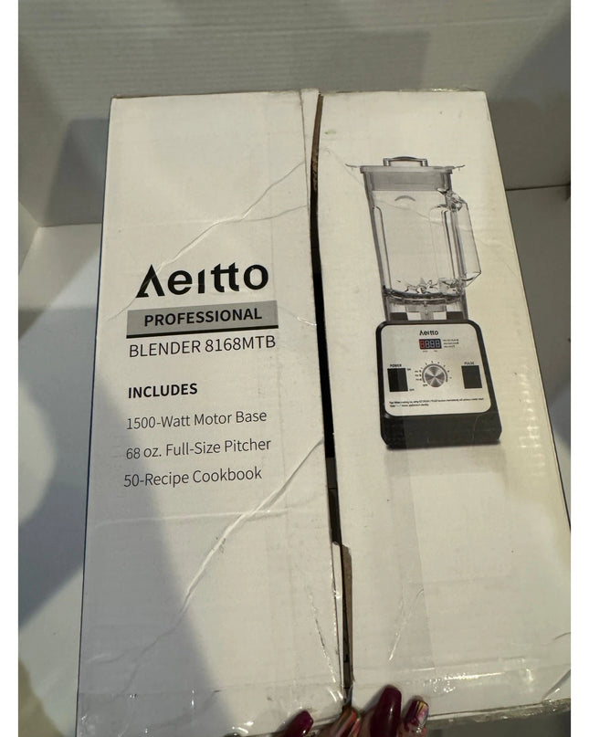 Aeitto 1500W Blender 68 Oz Professional  Blender for Ice Crush & Frozen Drinks