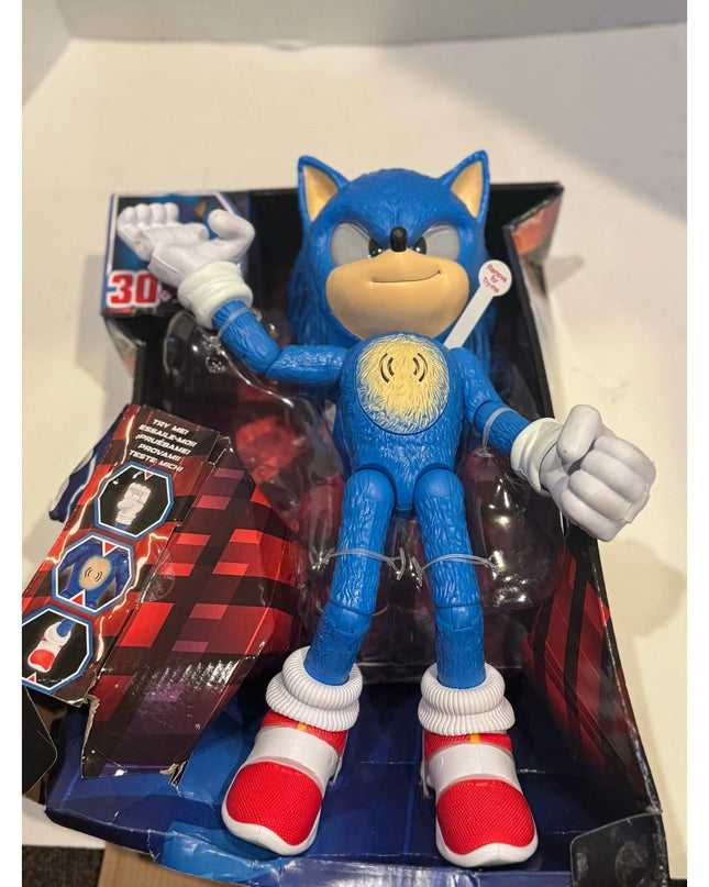 Sonic the Hedgehog 3 Ultimate Talking Sonic 12 inch Action Figure 15 Articulatio