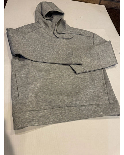 Men's FLX Recharge Scuba Hoodie Flint Heather gray M nwt