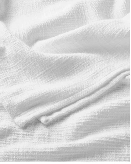 Casaluna Cotton Slub Blanket Lightweight Bedroom