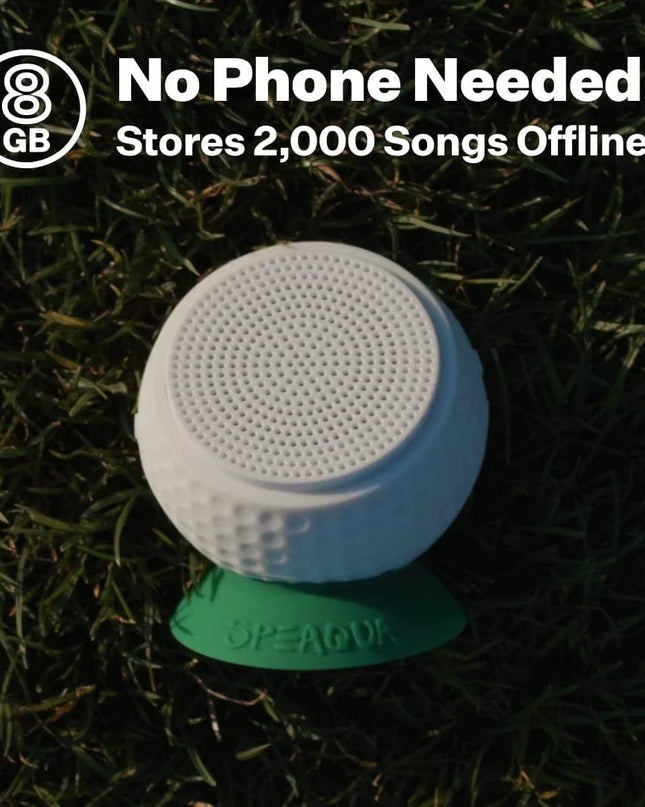 Speaqua – Golf Bluetooth Waterproof Speaker with Built in Internal Storage