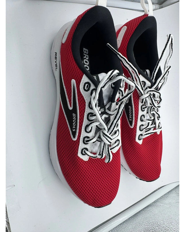 Men's Brooks Revel 6, Red/Black/White  Men,size 14 M   nwob