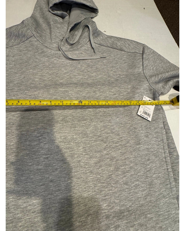 Men's FLX Recharge Scuba Hoodie Flint Heather gray M nwt