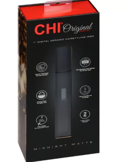 CHI Original Digital Ceramic Hairstyling Midnight Matte Iron