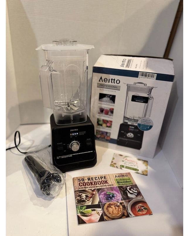 Aeitto 1500W Blender 68 Oz Professional  Blender for Ice Crush & Frozen Drinks