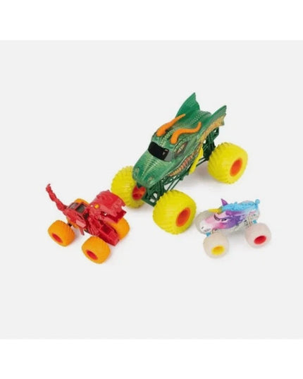 Monster truck Jam 1:24 & 1:64 Scale Diecast Vehicles 3pk