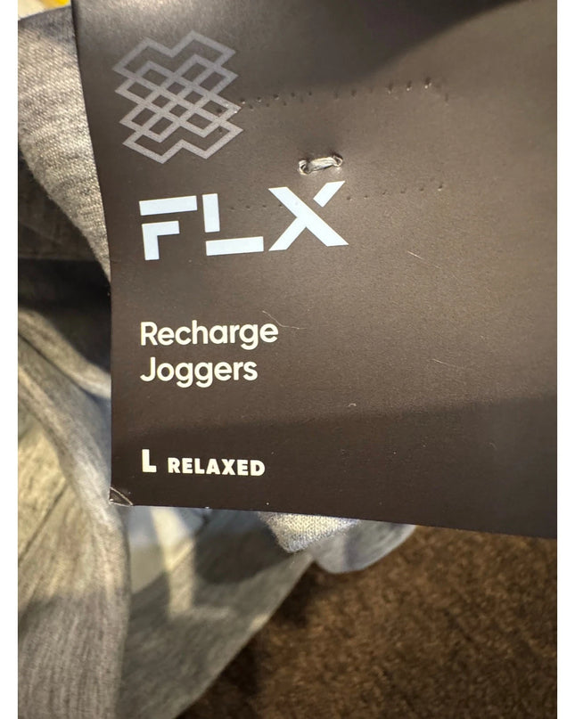 Men's FLX Recharge Scuba Jogger flint. Heather gray size large relaxed. nwt