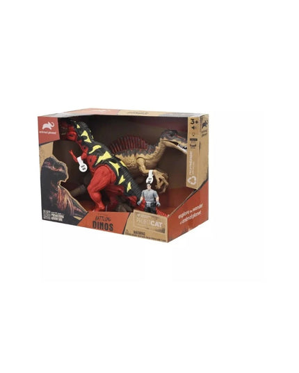 Animal Planet Electronic Battling Dinos Action Figure Set - 3pk