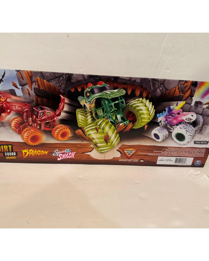 Monster truck Jam 1:24 & 1:64 Scale Diecast Vehicles 3pk