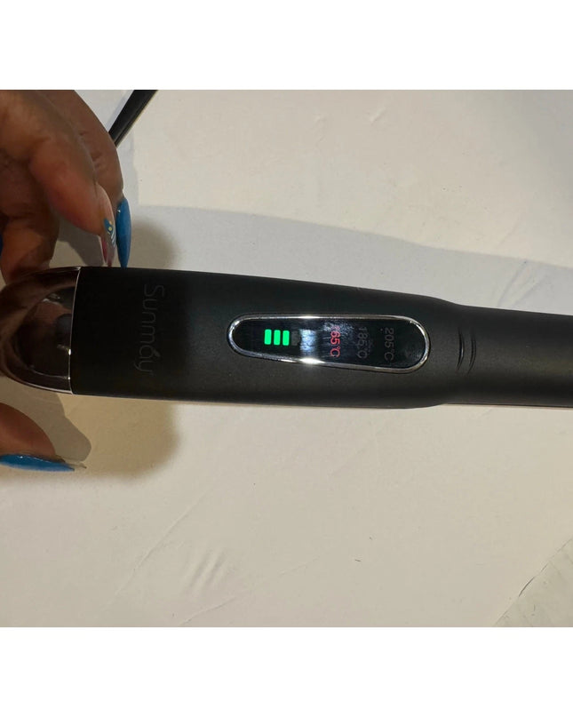 SUNMAY Cordless Hair Straightener – on the go Portable 2-in-1 Flat Iron & Curler