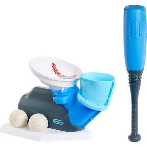 Little Tikes 2-in-1 Pop 'n Pitch Trainer, Outdoor Sports  new distressed box