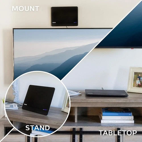 Philips Elite Channel Finder Indoor TV Antenna, Long Range Signal Booster