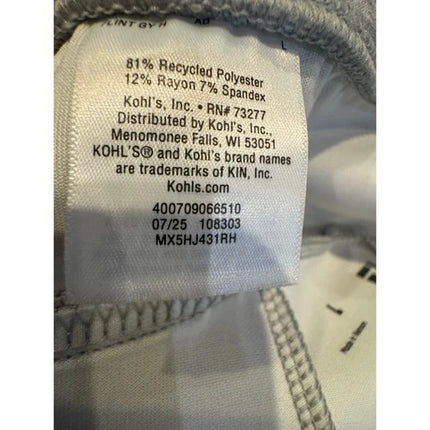 Men's FLX Recharge Scuba Hoodie Flint Heather gray M nwt