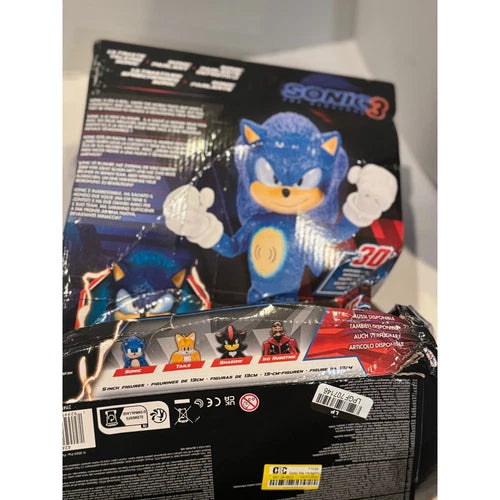 Sonic the Hedgehog 3 Ultimate Talking Sonic 12 inch Action Figure 15 Articulatio