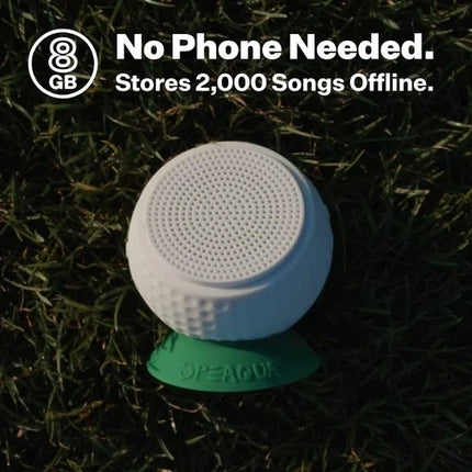 Speaqua – Golf Bluetooth Waterproof Speaker with Built in Internal Storage