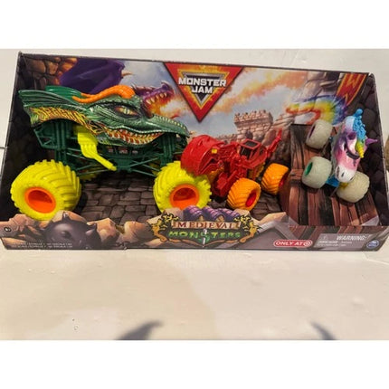 Monster truck Jam 1:24 & 1:64 Scale Diecast Vehicles 3pk