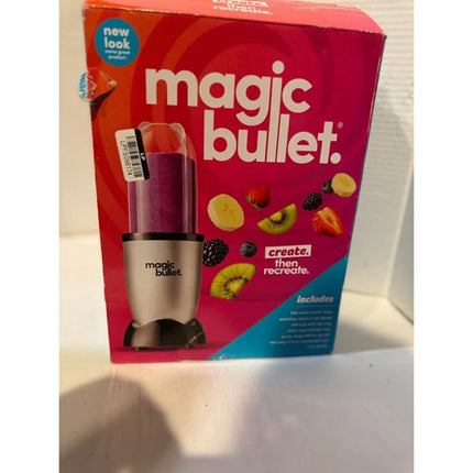 Magic Bullet Personal Blender Set Mixer for Smoothies, 250W,Stainless Steel