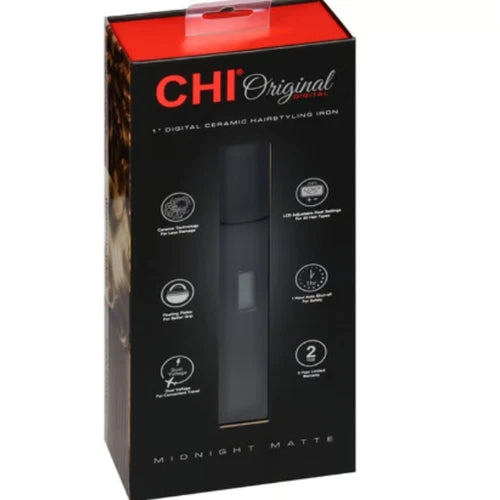 CHI Original Digital Ceramic Hairstyling Midnight Matte Iron