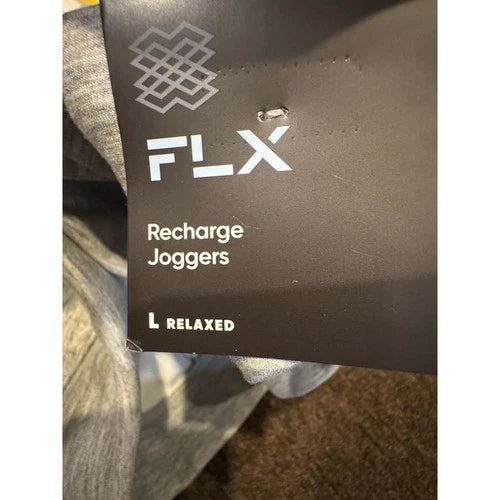 Men's FLX Recharge Scuba Jogger flint. Heather gray size large relaxed. nwt