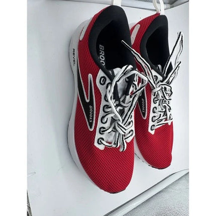 Men's Brooks Revel 6, Red/Black/White  Men,size 14 M   nwob