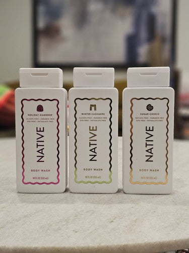 NATIVE BODY WASH 18 Oz sugar cookie