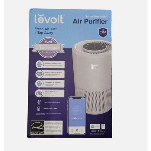 Levoit Core 200S-P Smart True Air Purifier Gray BLUEtooth compatible
