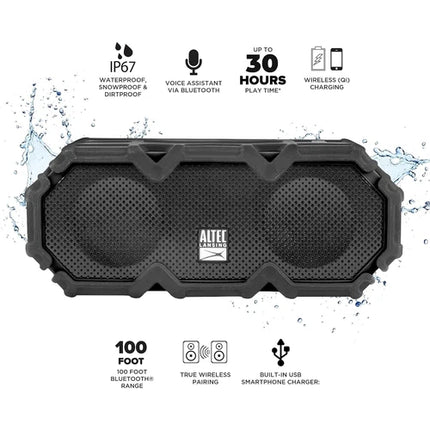 Altec Lansing LifeJacket Jolt - Waterproof Bluetooth Speaker, Durable & Portable