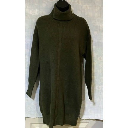 RD Style women Seamed mini Turtleneck Sweater Dress size S/P