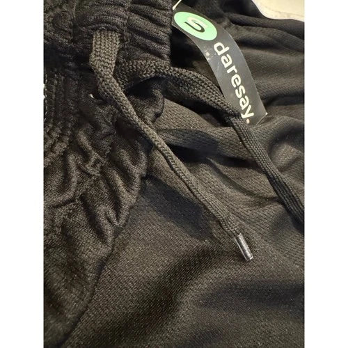 DaresayMen's Mesh Jogger | Athletic Sweatpants with Pockets small