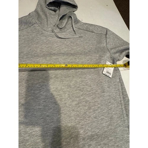 Men's FLX Recharge Scuba Hoodie Flint Heather gray M nwt