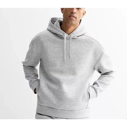 Men's FLX Recharge Scuba Hoodie Flint Heather gray M nwt