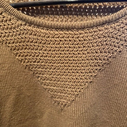 Dokotoo Womens Crochet Crewneck Long Sleeve Pullovers Color Block Tunic
