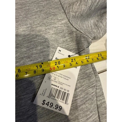 Men's FLX Recharge Scuba Hoodie Flint Heather gray M nwt