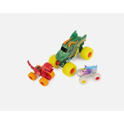 Monster truck Jam 1:24 & 1:64 Scale Diecast Vehicles 3pk