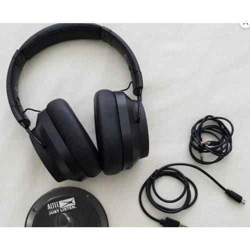 Altec Lansing Whisper wireless Active Noise Cancelling Headphones, Black