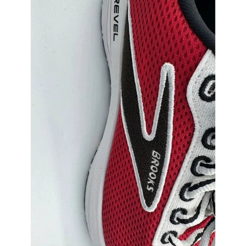 Men's Brooks Revel 6, Red/Black/White  Men,size 14 M   nwob