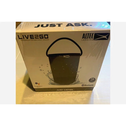 Altec Lansing Live 2 Go WiFi / Bluetooth Google Assistant Speaker sealed New