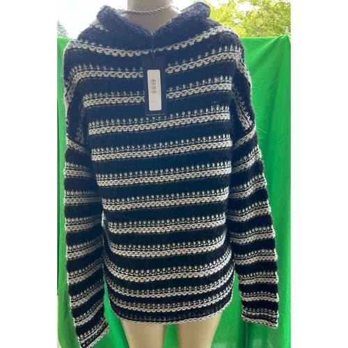 Line The Label Jamie women Long sleeve onyx Sweater medium