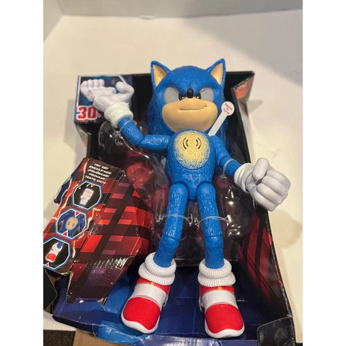 Sonic the Hedgehog 3 Ultimate Talking Sonic 12 inch Action Figure 15 Articulatio