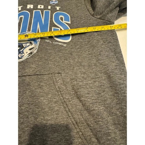 Detroit Lions Logo NFL Ultra Game Men's Pullover Hoodie med New