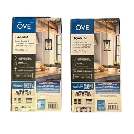Ove Decors Ove decor Joakim Single Pendant 2PACK