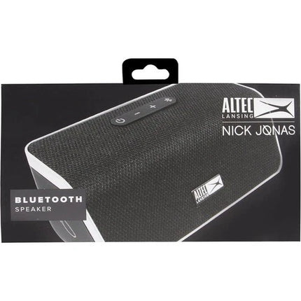 Altec Lansing Nick Jonas Bluetooth Speaker waterproof 12 hour charge