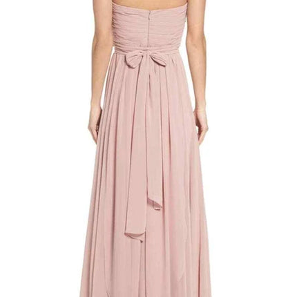 Jenny Yoo Convertible Bridesmaid Dress Mira Long  dress Champagne size 6